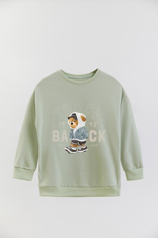 BUZO RUSTICO KIDS TEDDY THROW BACK