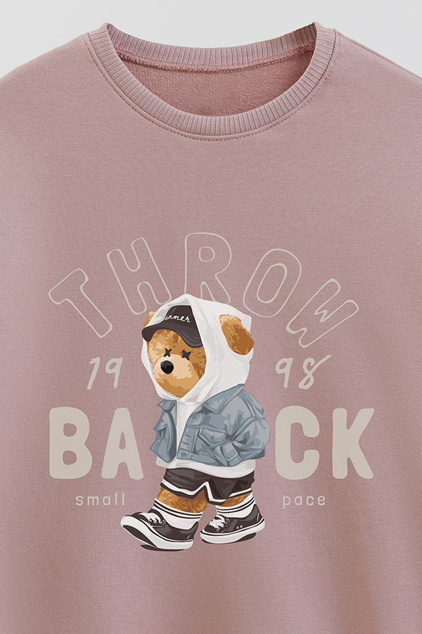 BUZO RUSTICO KIDS TEDDY THROW BACK