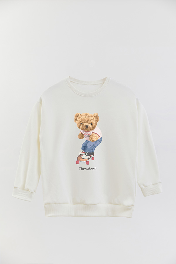 BUZO RUSTICO KIDS TEDDY THROWBACK