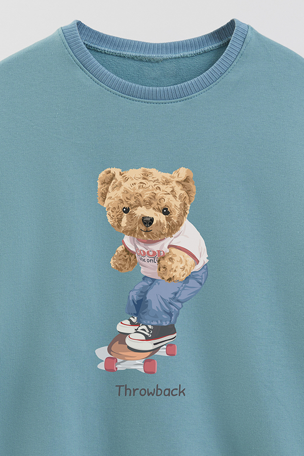BUZO RUSTICO KIDS TEDDY THROWBACK
