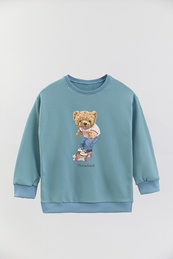 BUZO RUSTICO KIDS TEDDY THROWBACK