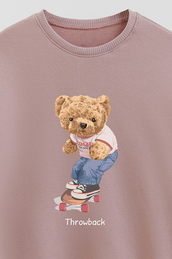BUZO RUSTICO KIDS TEDDY THROWBACK