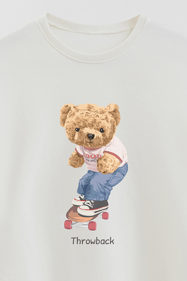 BUZO RUSTICO KIDS TEDDY THROWBACK