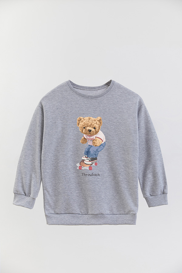 BUZO RUSTICO KIDS TEDDY THROWBACK