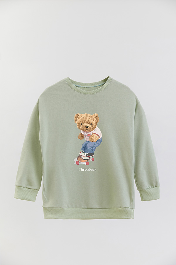 BUZO RUSTICO KIDS TEDDY THROWBACK