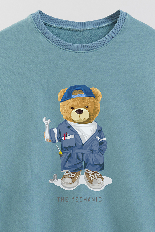 BUZO RUSTICO KIDS TEDDY THE MECHANIC