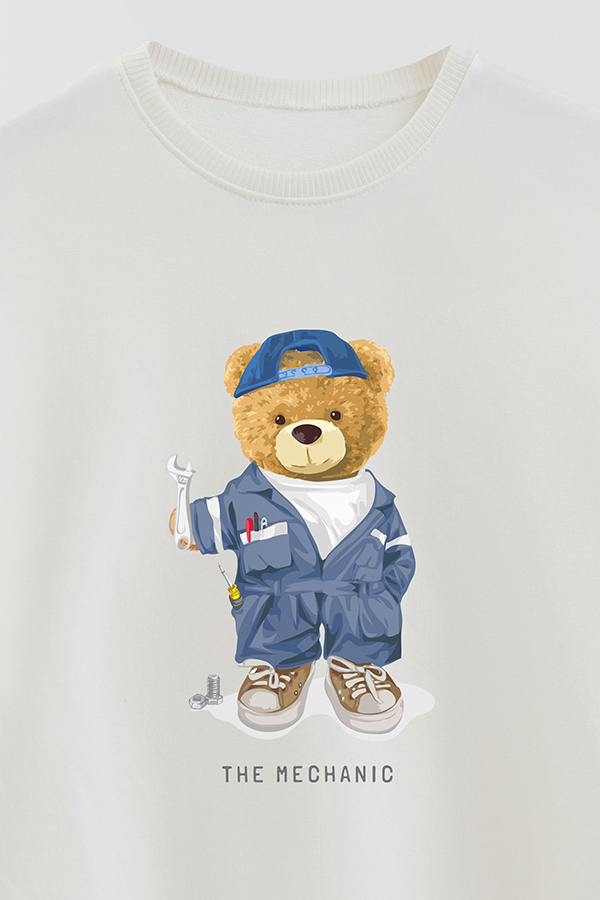 BUZO RUSTICO KIDS TEDDY THE MECHANIC