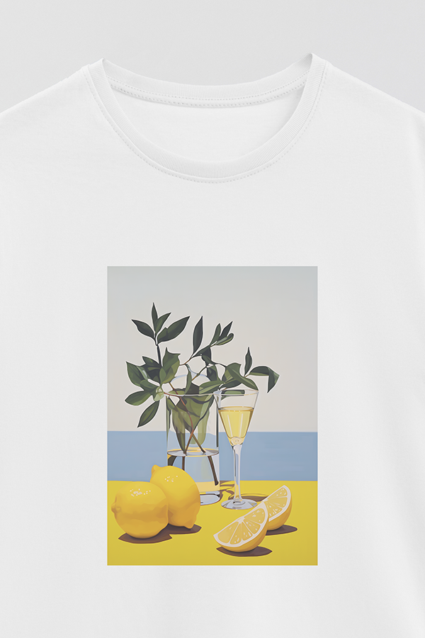 REMERA BASICA ESTAMPADA CITRUS LEMON 3
