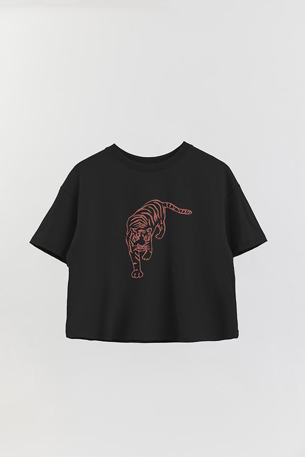 REMERA CROP ESTAMPADA MODERN 9