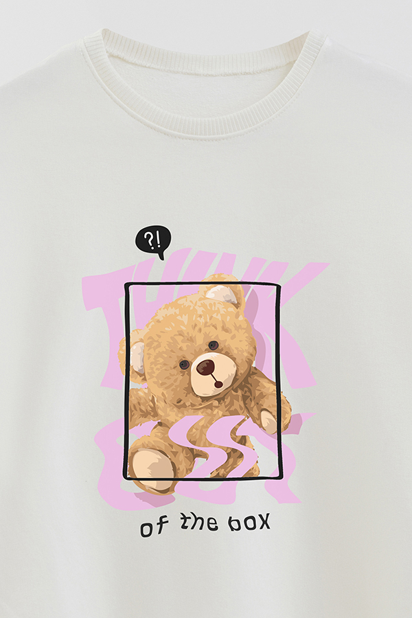 BUZO RUSTICO KIDS TEDDY THINK OUT