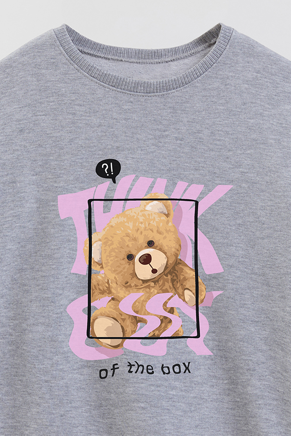 BUZO RUSTICO KIDS TEDDY THINK OUT