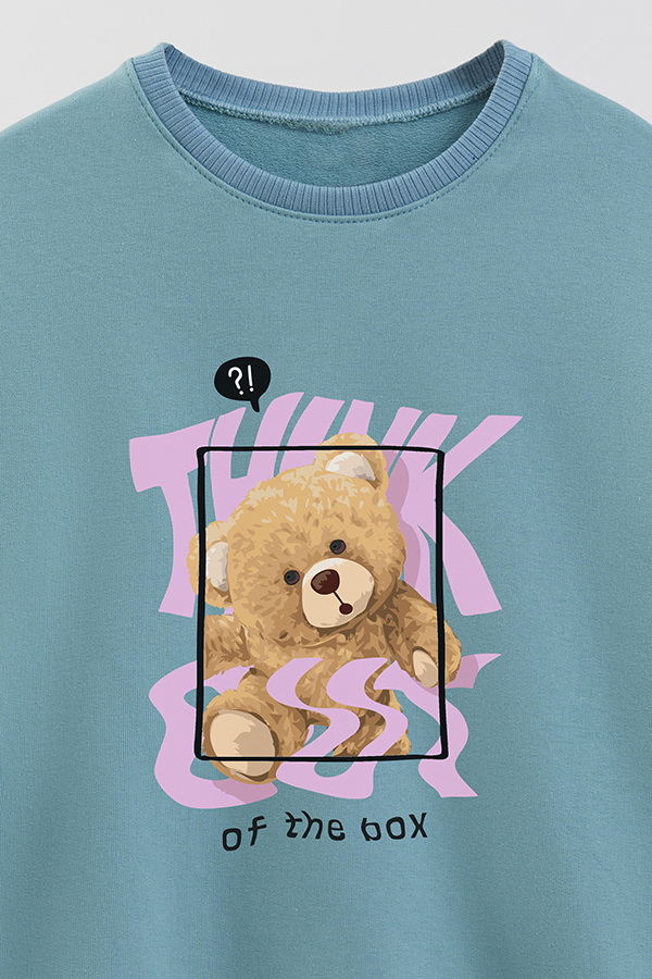 BUZO RUSTICO KIDS TEDDY THINK OUT