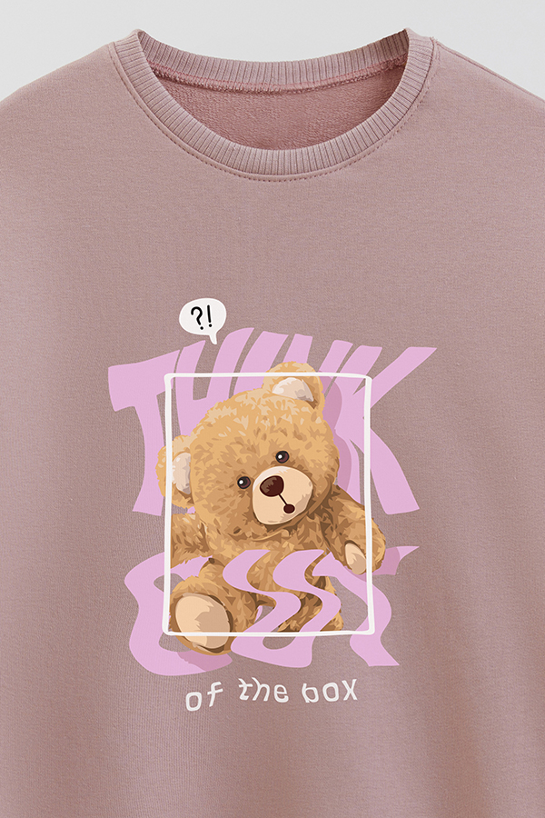 BUZO RUSTICO KIDS TEDDY THINK OUT