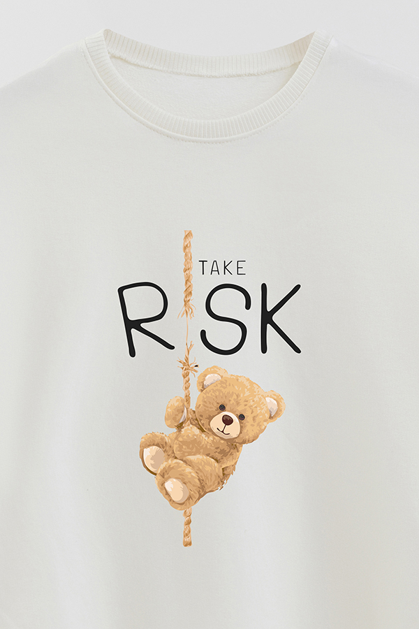 BUZO RUSTICO KIDS TEDDY TAKE RISK