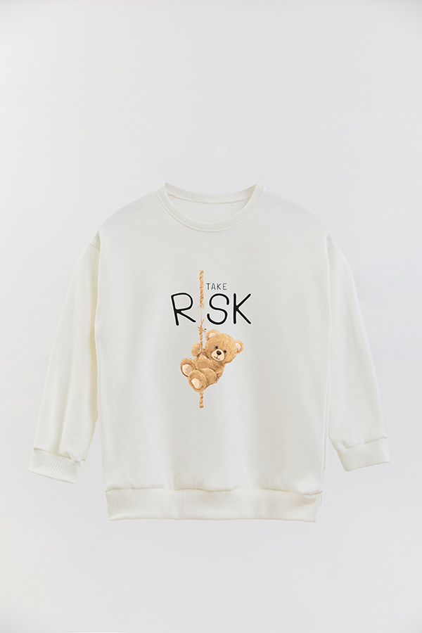 BUZO RUSTICO KIDS TEDDY TAKE RISK