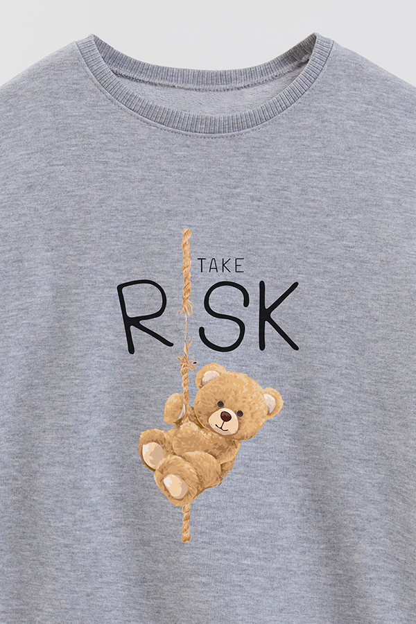BUZO RUSTICO KIDS TEDDY TAKE RISK