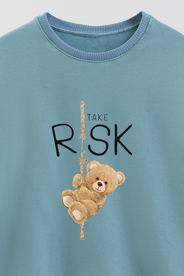 BUZO RUSTICO KIDS TEDDY TAKE RISK