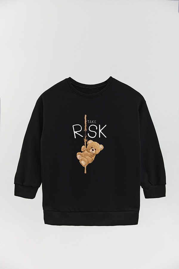 BUZO RUSTICO KIDS TEDDY TAKE RISK