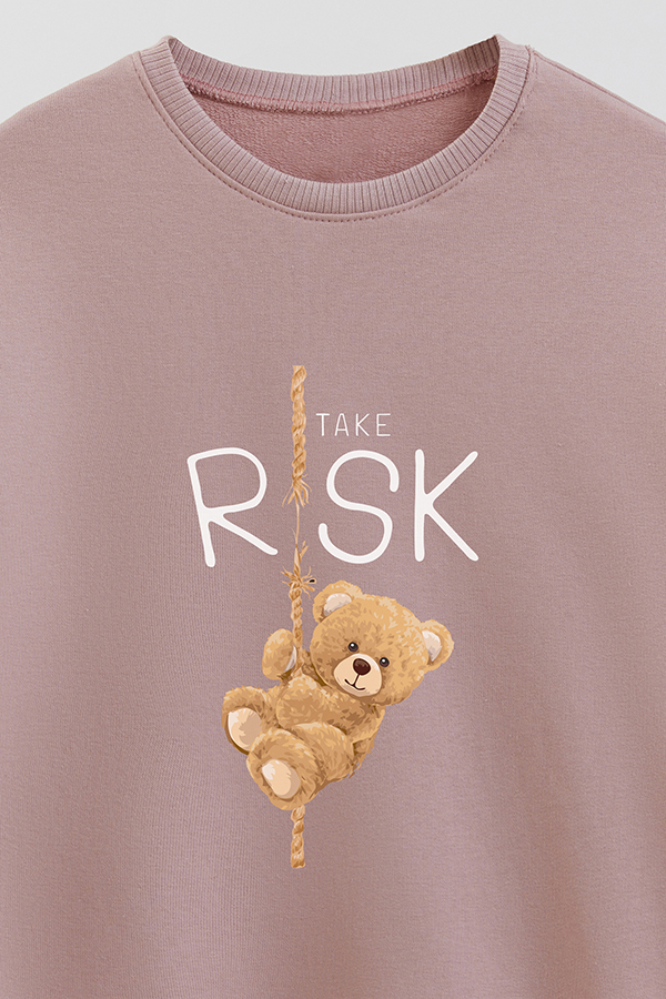 BUZO RUSTICO KIDS TEDDY TAKE RISK