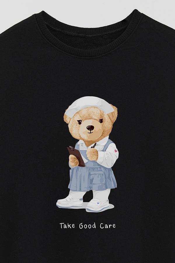 BUZO RUSTICO KIDS TEDDY TAKE GOOD CARE