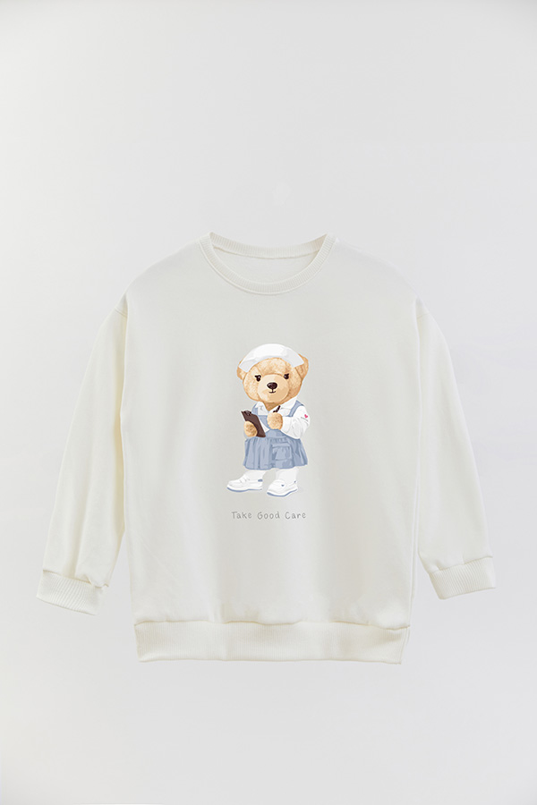 BUZO RUSTICO KIDS TEDDY TAKE GOOD CARE