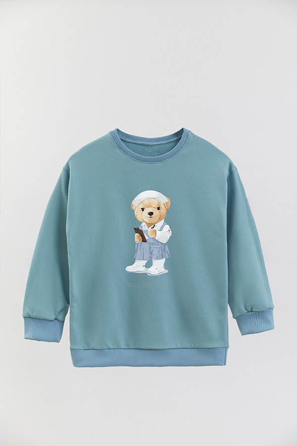BUZO RUSTICO KIDS TEDDY TAKE GOOD CARE