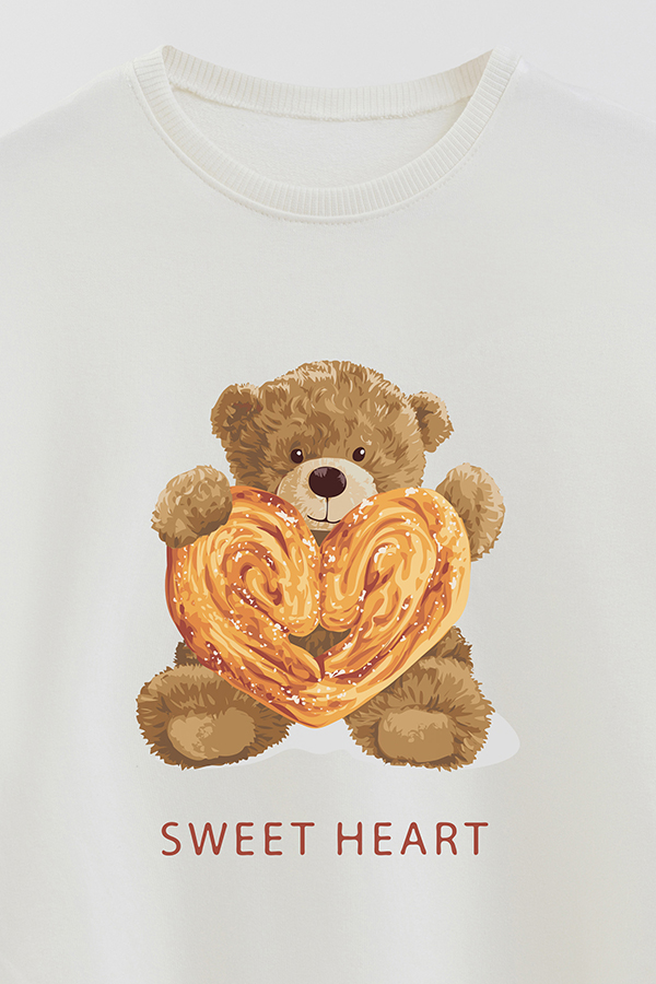BUZO RUSTICO KIDS TEDDY SWEET HEART