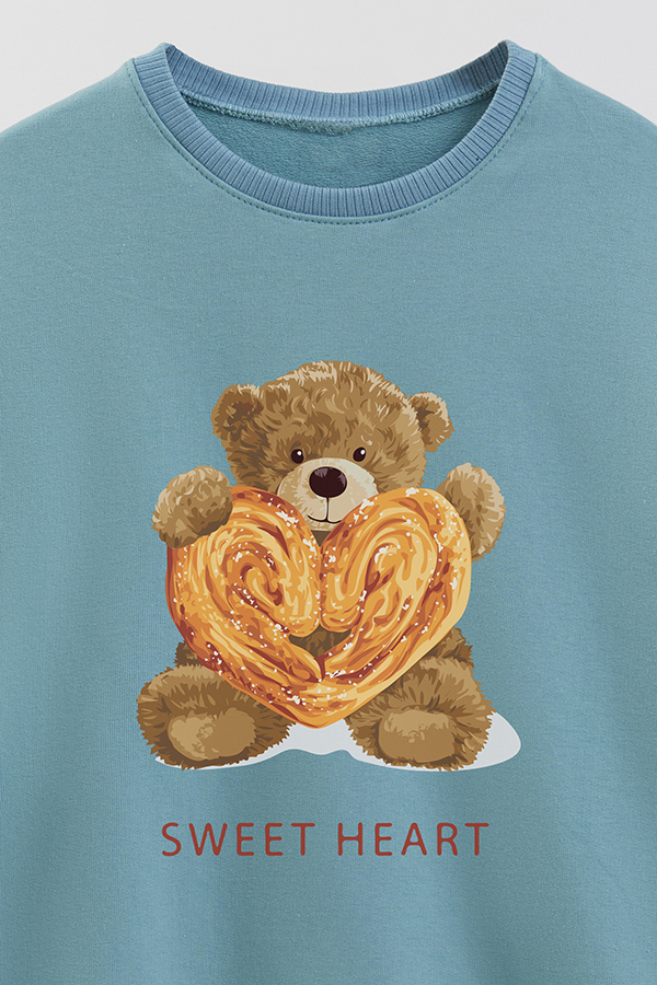 BUZO RUSTICO KIDS TEDDY SWEET HEART