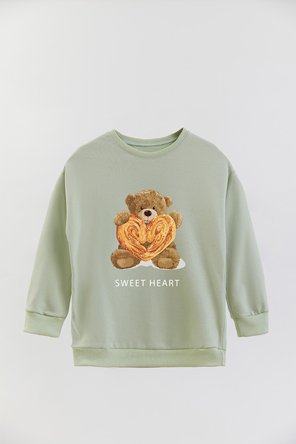BUZO RUSTICO KIDS TEDDY SWEET HEART