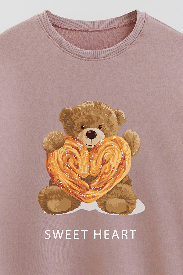 BUZO RUSTICO KIDS TEDDY SWEET HEART