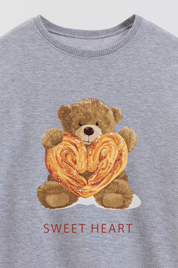 BUZO RUSTICO KIDS TEDDY SWEET HEART