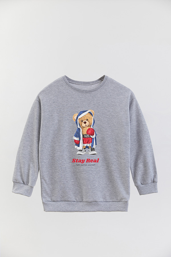 BUZO RUSTICO KIDS TEDDY STAY REAL