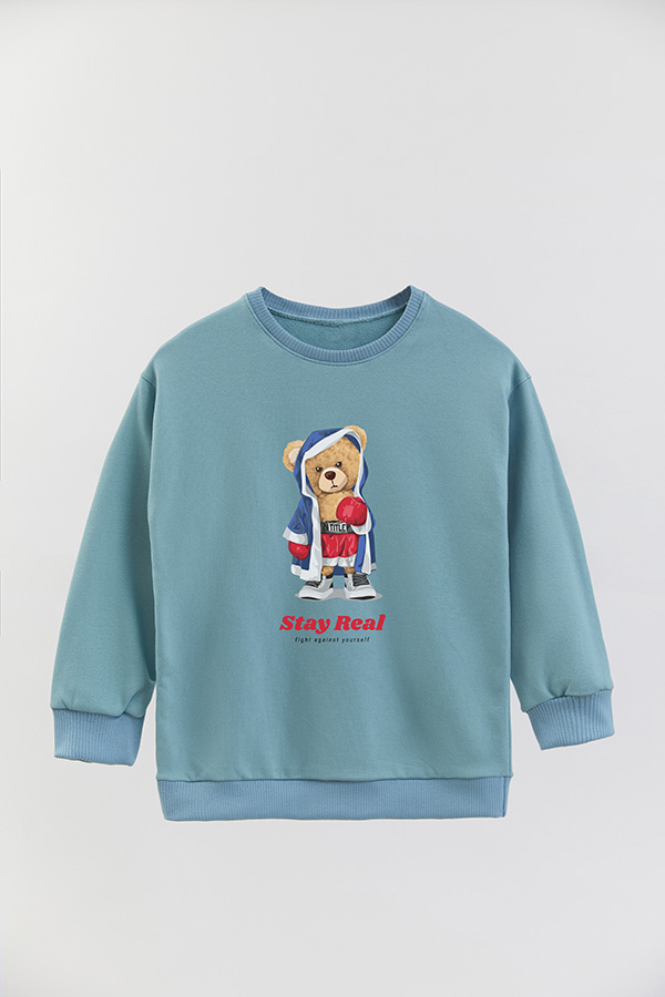BUZO RUSTICO KIDS TEDDY STAY REAL