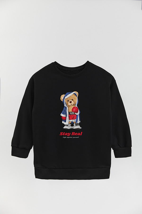 BUZO RUSTICO KIDS TEDDY STAY REAL