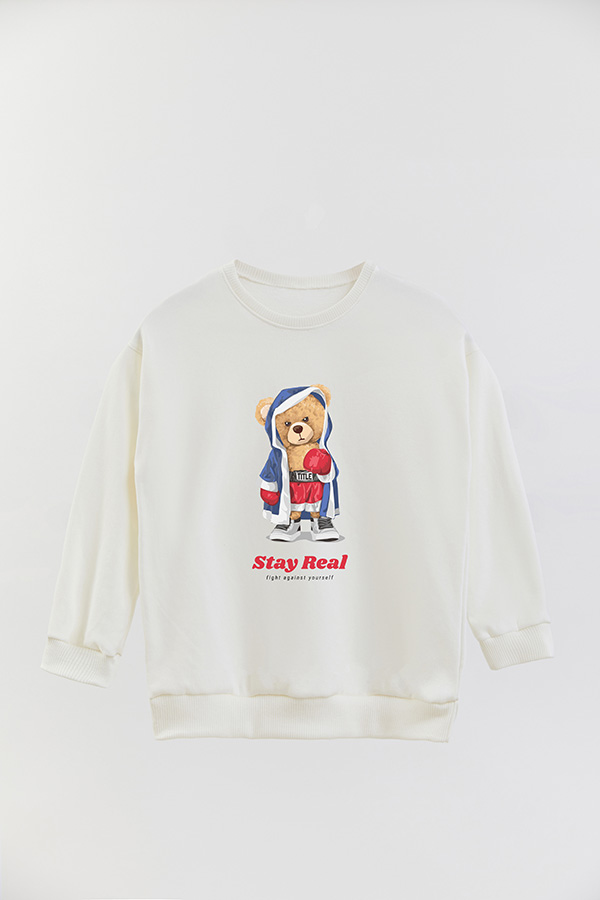 BUZO RUSTICO KIDS TEDDY STAY REAL
