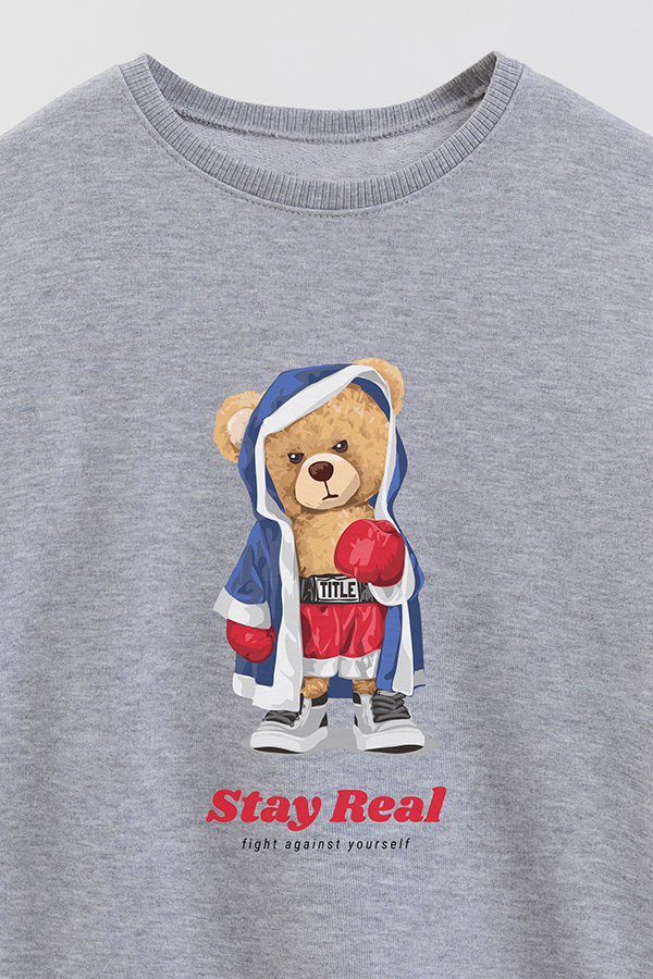 BUZO RUSTICO KIDS TEDDY STAY REAL