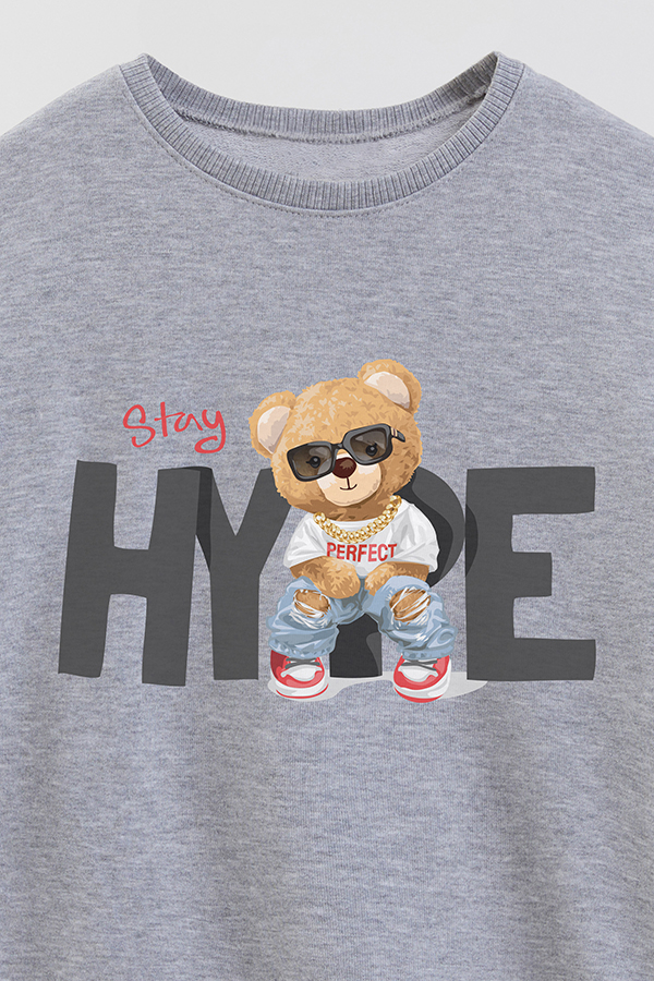 BUZO RUSTICO KIDS TEDDY STAY HYPE