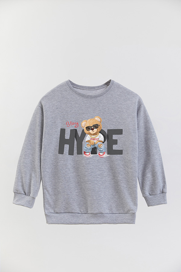 BUZO RUSTICO KIDS TEDDY STAY HYPE