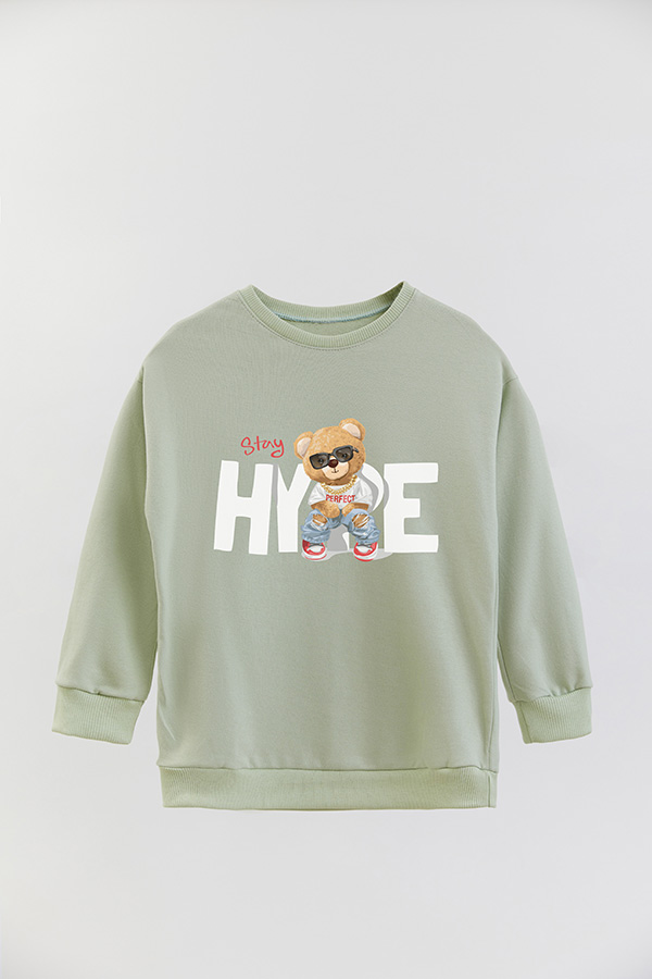BUZO RUSTICO KIDS TEDDY STAY HYPE