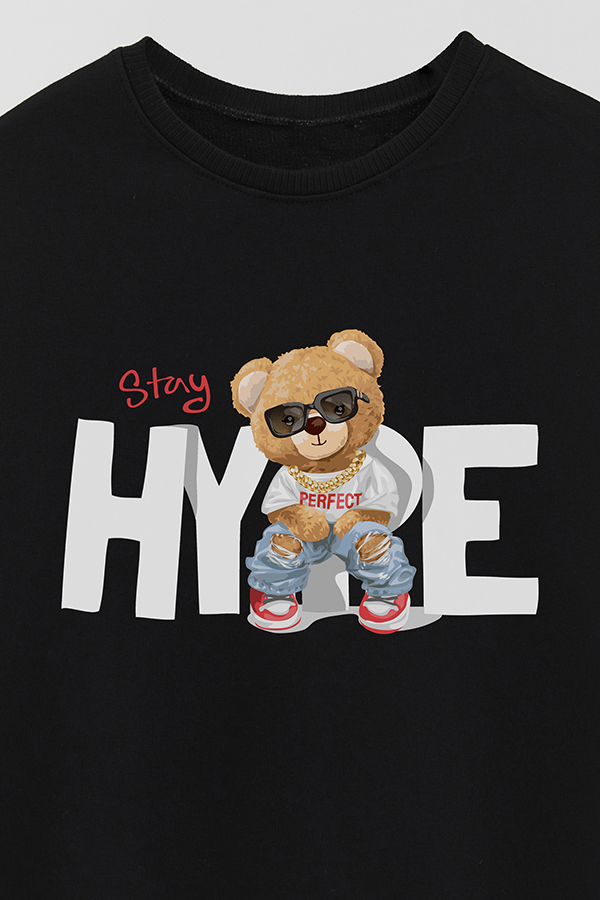 BUZO RUSTICO KIDS TEDDY STAY HYPE