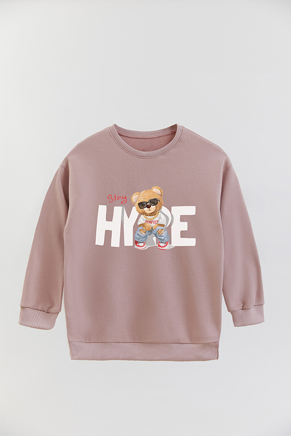BUZO RUSTICO KIDS TEDDY STAY HYPE