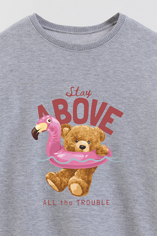 BUZO RUSTICO KIDS TEDDY STAY ABOVE
