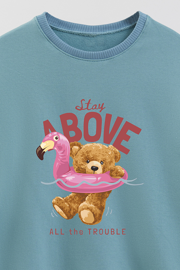 BUZO RUSTICO KIDS TEDDY STAY ABOVE