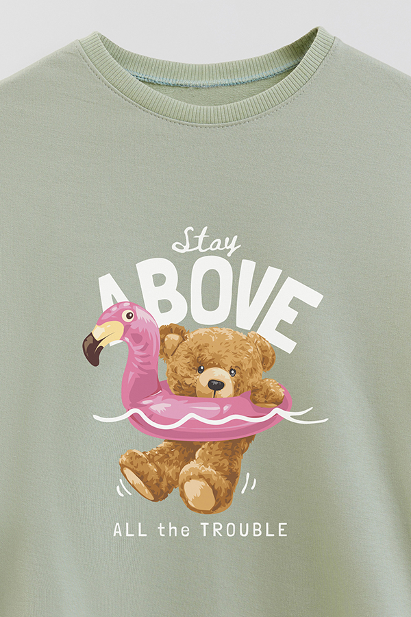 BUZO RUSTICO KIDS TEDDY STAY ABOVE