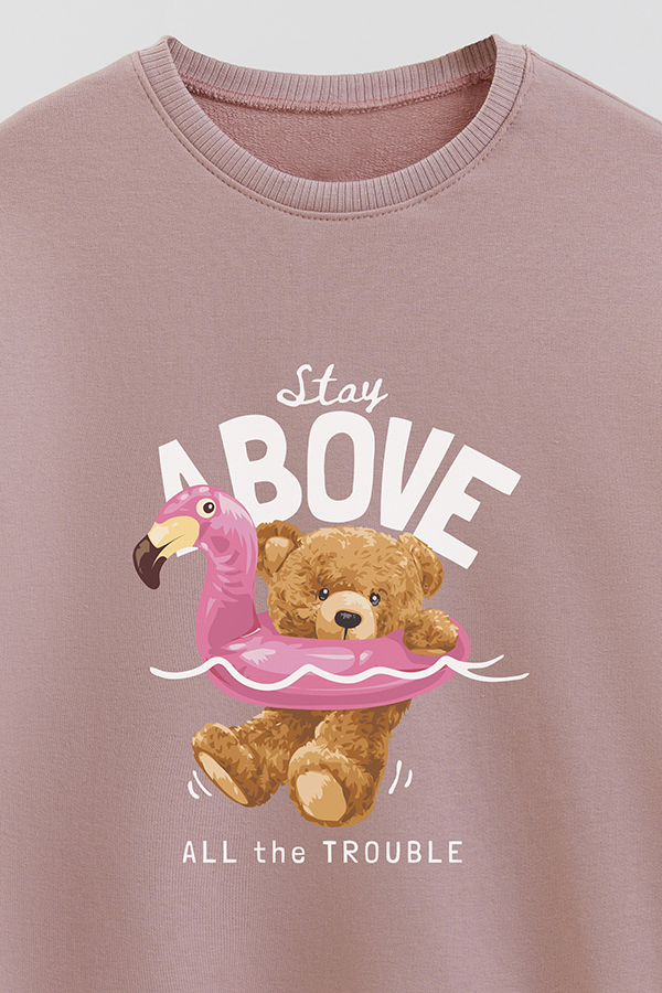 BUZO RUSTICO KIDS TEDDY STAY ABOVE
