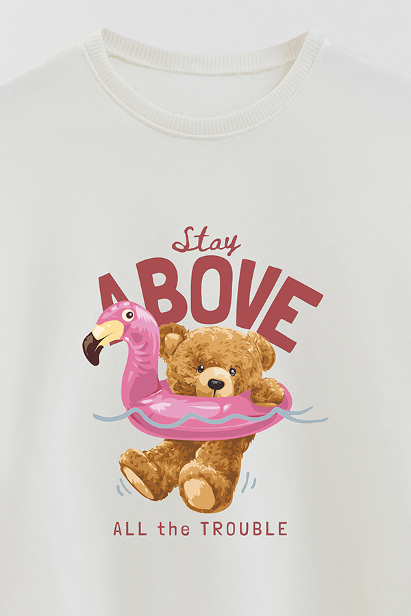BUZO RUSTICO KIDS TEDDY STAY ABOVE