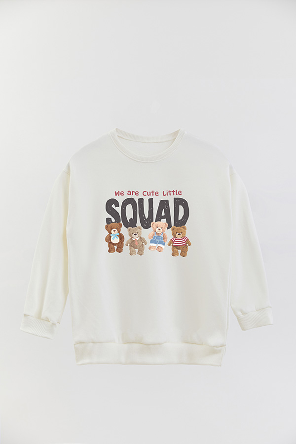 BUZO RUSTICO KIDS TEDDY SQUAD