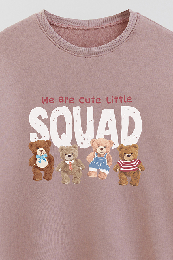 BUZO RUSTICO KIDS TEDDY SQUAD