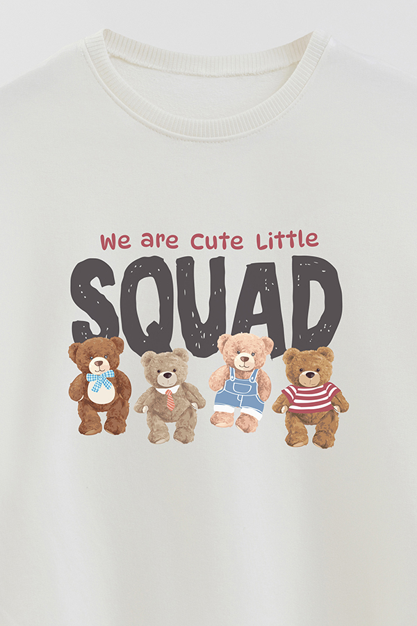 BUZO RUSTICO KIDS TEDDY SQUAD