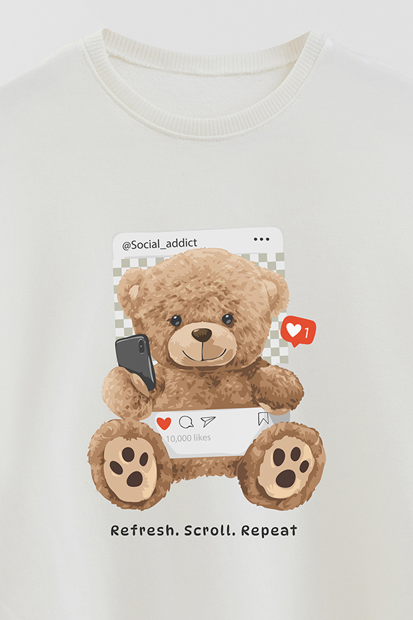 BUZO RUSTICO KIDS TEDDY SOCIAL ADDICT